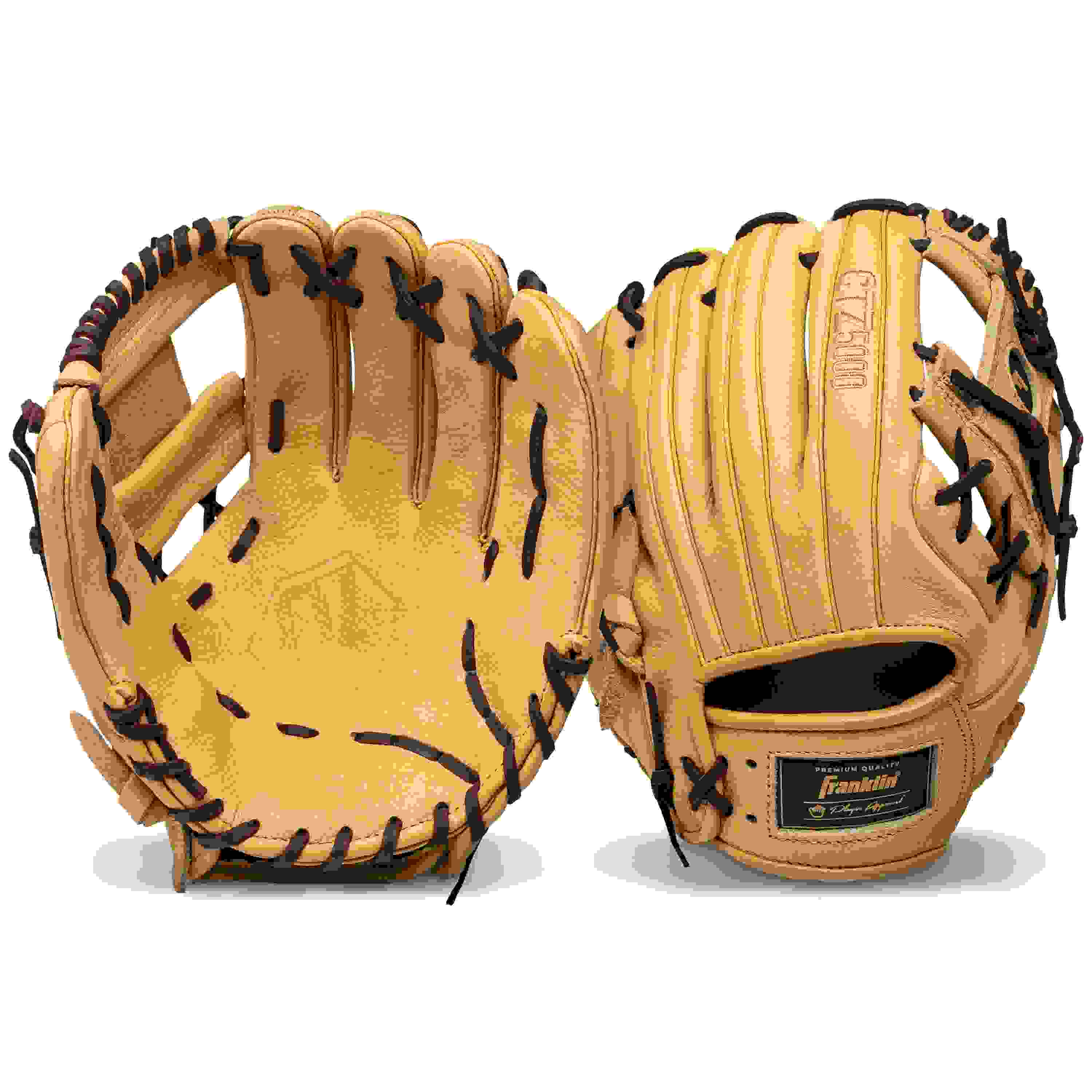 Franklin Sports CTZ5000 11.5" Brown Baseball Fielding Glove RHT